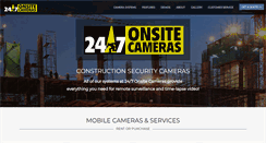 Desktop Screenshot of 247onsitecameras.com